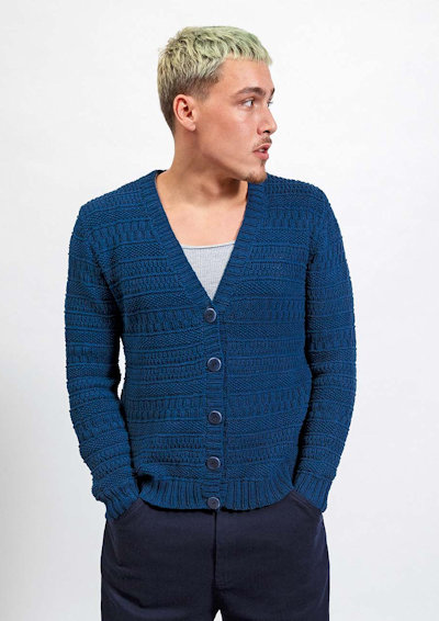 Lang Yarns FAM 280 61 Gilet pour homme